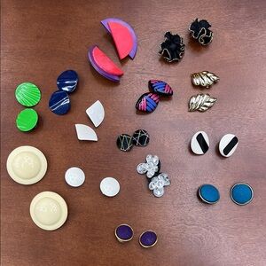 Colorful Assorted Earrings Set